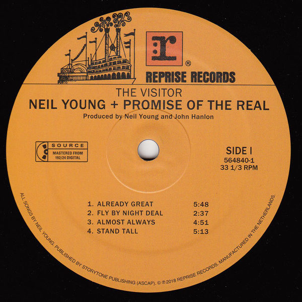 Neil Young + Promise Of The Real ‎– The Visitor