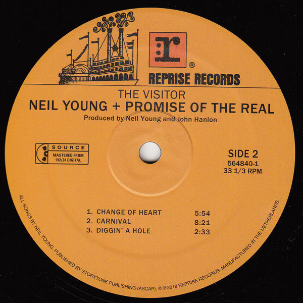 Neil Young + Promise Of The Real ‎– The Visitor