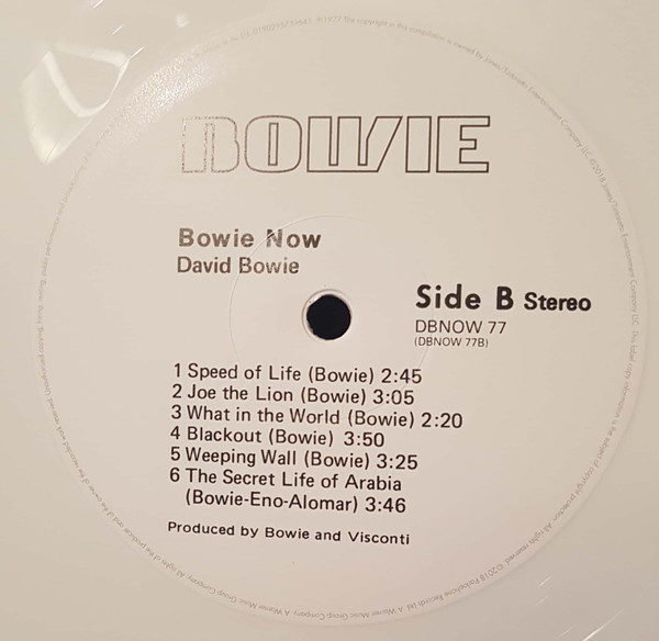 David Bowie ‎– Bowie Now