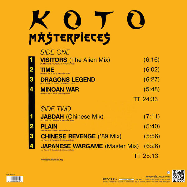 Koto ‎– Masterpieces
