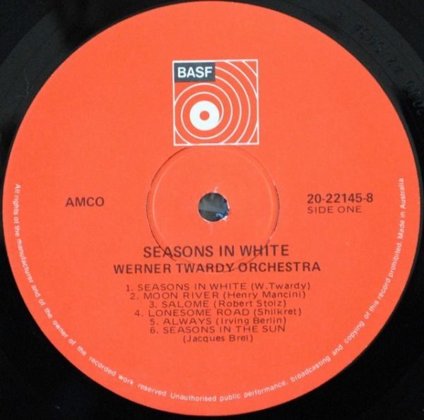 Werner Twardy - Seasons In White
