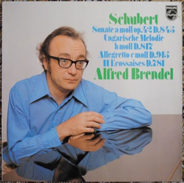 Schubert, Alfred Brendel ‎– Sonata In A Minor, Op. 42 D.845 / Hungarian Melody In B Minor