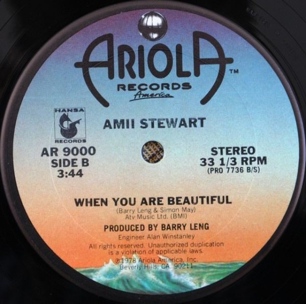Amii Stewart ‎– Knock On Wood