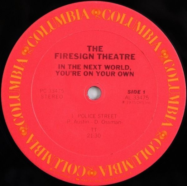 Firesign Theatre - In The Next World, You're On Your Own