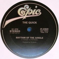 Quick ‎– Rhythm Of The Jungle / To Prove My Love