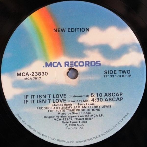New Edition - If It Is not Love