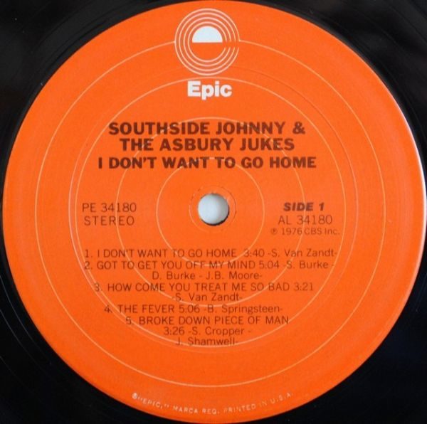 Southside Johnny & The Asbury Jukes - I Do not Want To Go Home