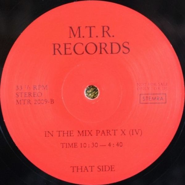 Various ‎– In The Mix Part X