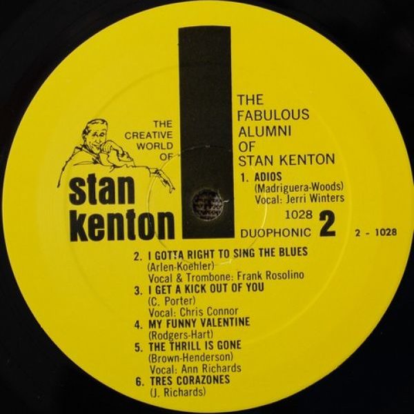 Stan Kenton ‎– The Fabulous Alumni Of Stan Kenton