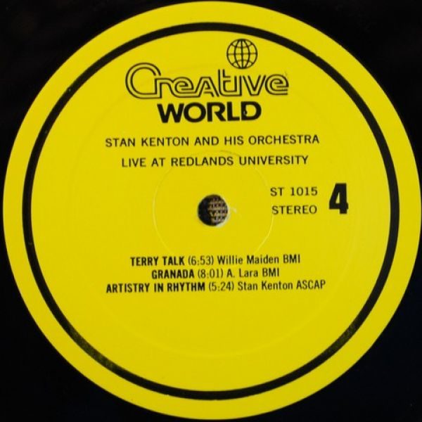 Stan Kenton And His Orchestra - Live At Redlands University