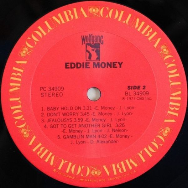 Eddie Money ‎– Eddie Money