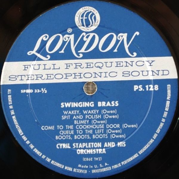 Cyril Stapleton And His Orchestra ‎– Swinging Brass