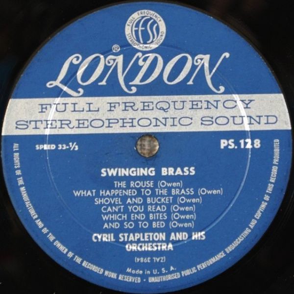 Cyril Stapleton And His Orchestra - Swinging Brass