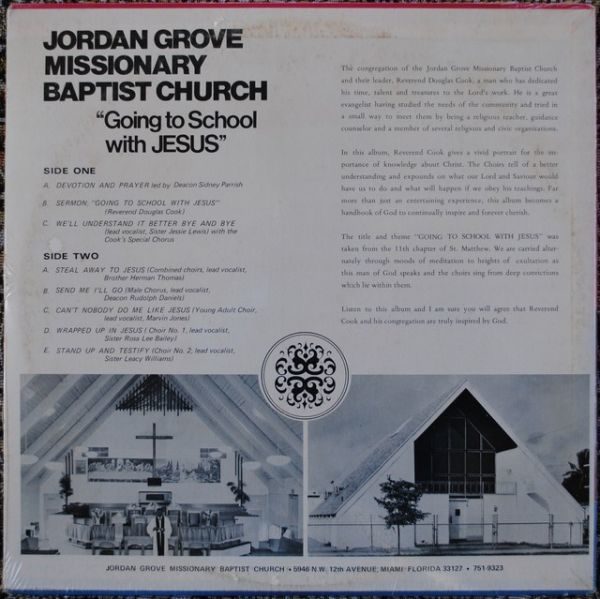 Jordan Grove - Going to School with Jesus