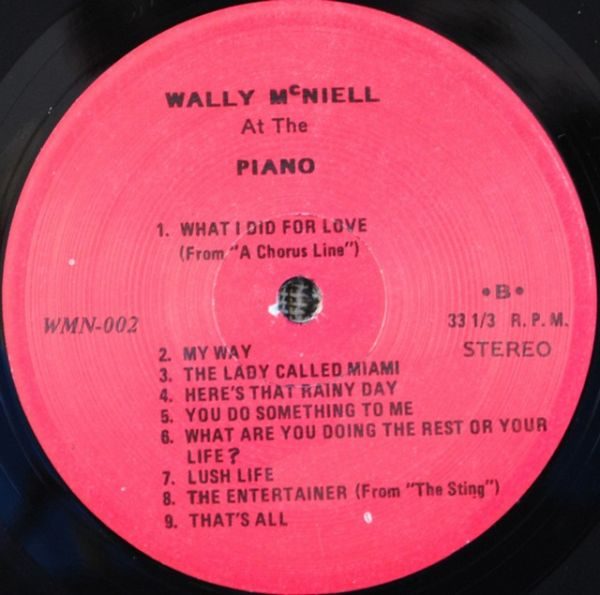 Wally McNeill - At The Piano