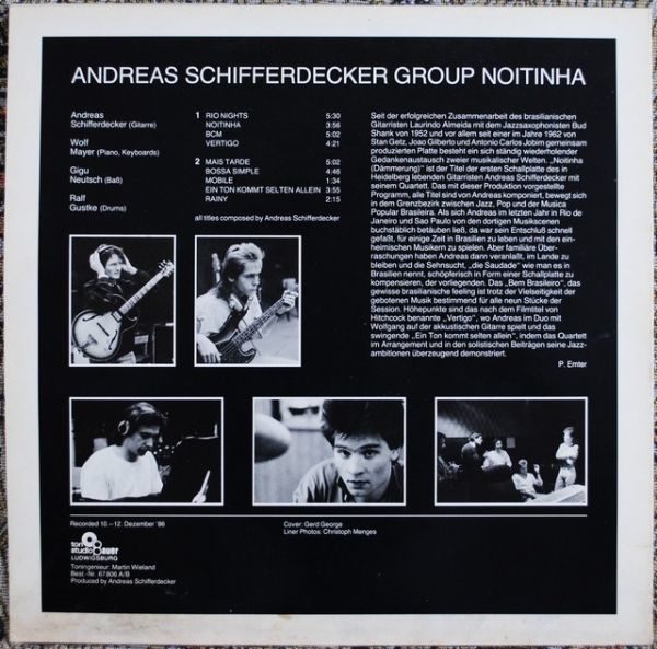 Andreas Schifferdecker Group ‎– Noitinha