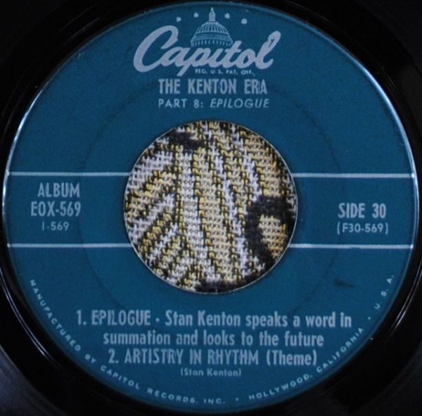 Stan Kenton ‎– The Kenton Era 7"