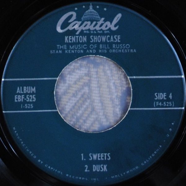 Stan Kenton And His Orchestra ‎– Kenton Showcase - The Music Of Bill Russo 7"