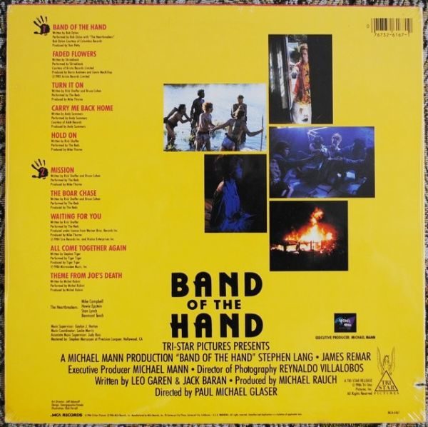 Various ‎– Band Of The Hand (Original Motion Picture Soundtrack)