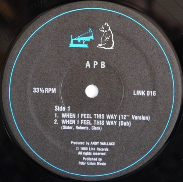 Apb ‎– When I Feel This Way