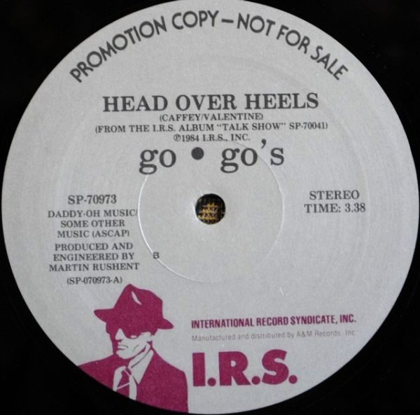 Go-Go's ‎– Head Over Heels (Promo)