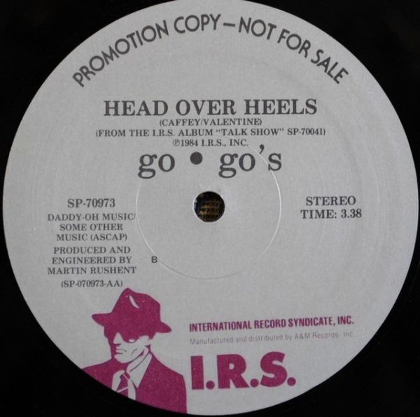 Go-Go's - Head Over Heels (Promo)