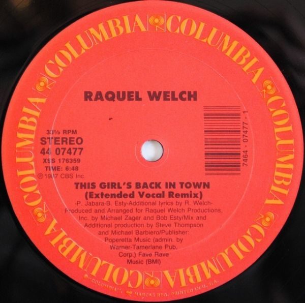 Raquel Welch - This Girl's Back In Town