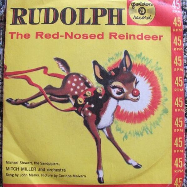 Michael Stewart, Sandpipers, Mitch Miller And Orchestra -Rudolph The Red Nosed Reindeer 7 "