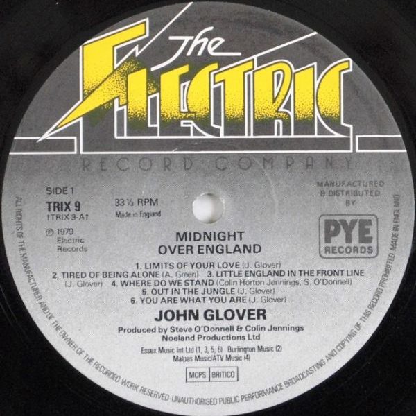 John Glover - Midnight Over England