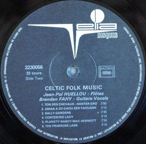 Jean Pol Huellou / Brendan Fahy - Celtic Folk Music