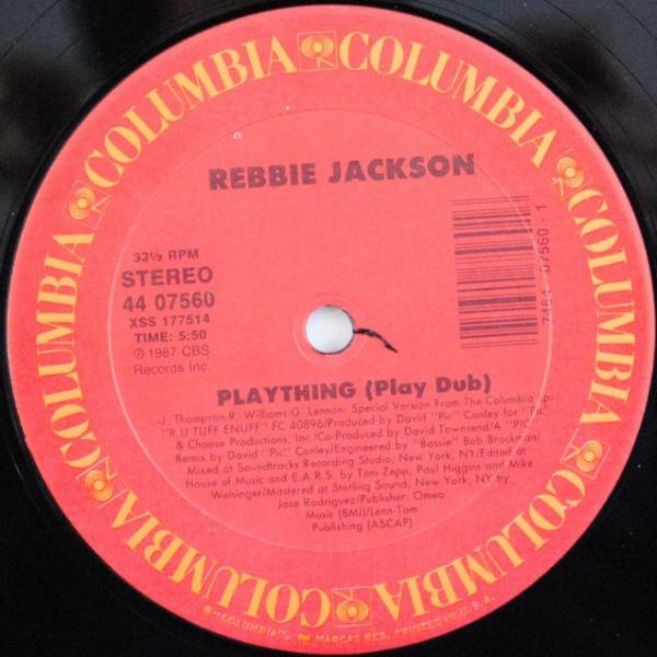 Rebbie Jackson ‎– Plaything