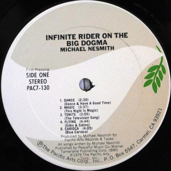 Michael Nesmith - Infinite Rider On The Big Dogma