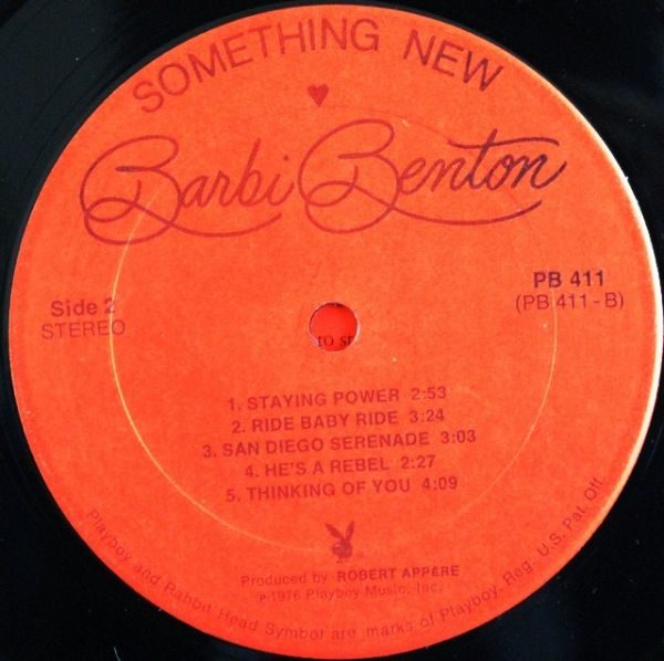 Barbi Benton ‎– Something New