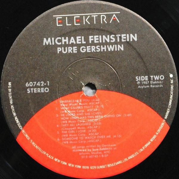 Michael Feinstein ‎– Pure Gershwin