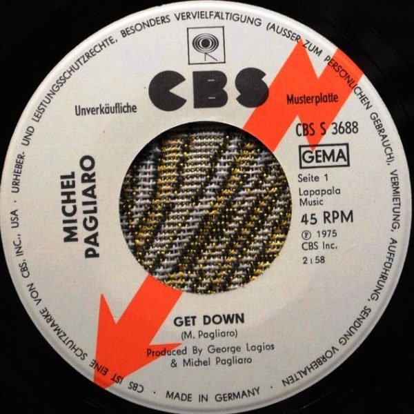 Michel Pagliaro - Get Down 7 "