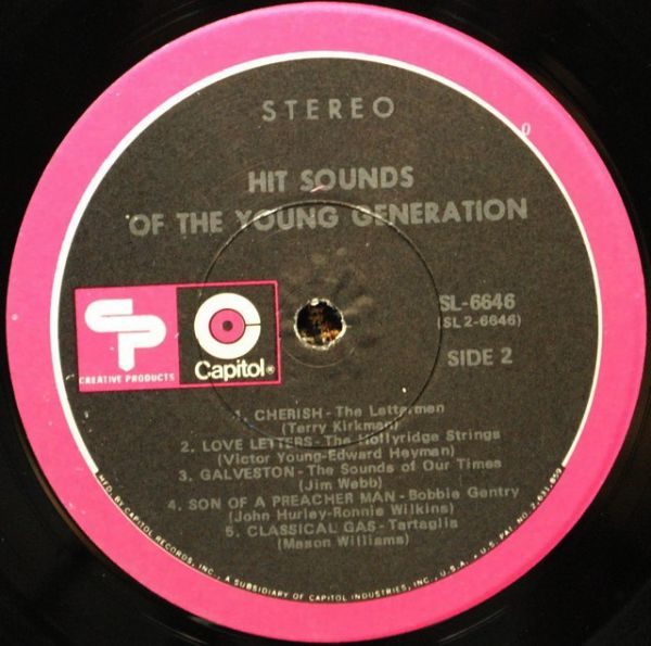 Various ‎– Hit Sounds Of The Young Generation