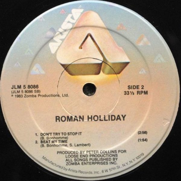 Roman Holliday ‎– Roman Holliday