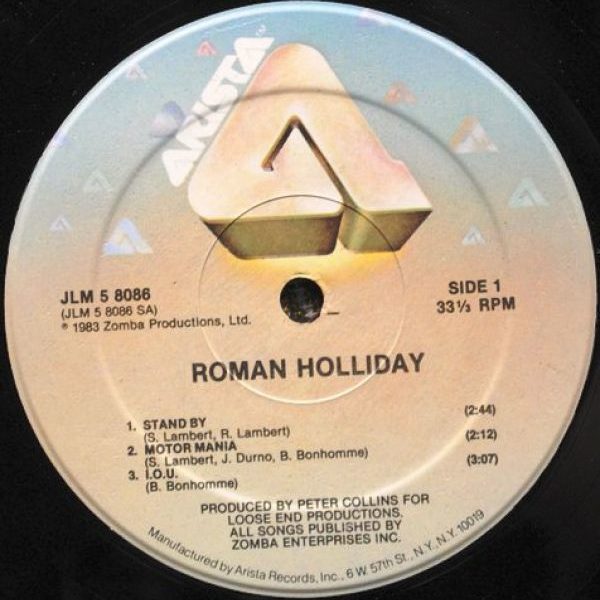 Roman Holliday ‎– Roman Holliday