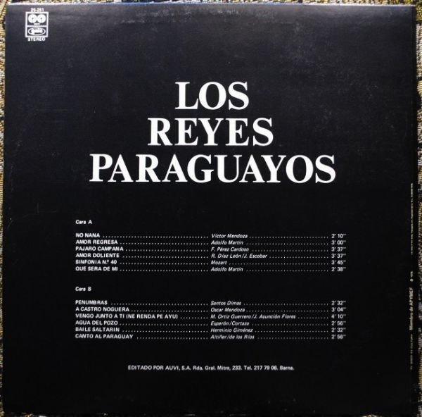 Los Reyes Paraguayos - No Nana