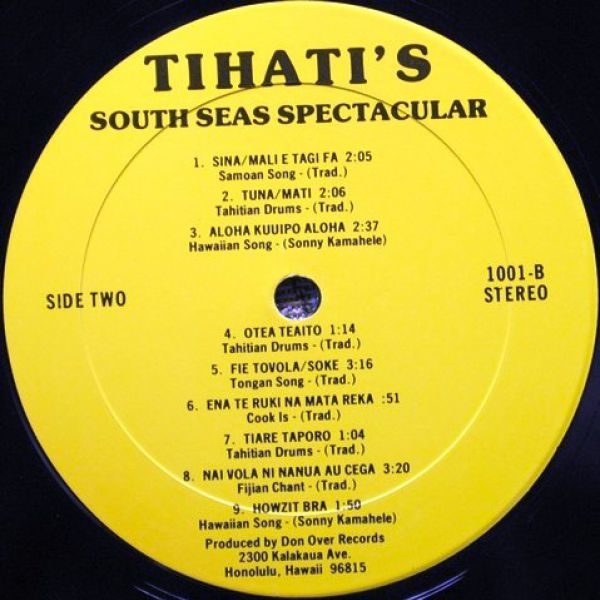 Unknown Artist - Tihati's South Seas Spectacular