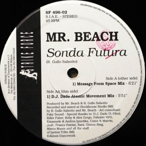 Mr. Beach ‎– Sonda Futura