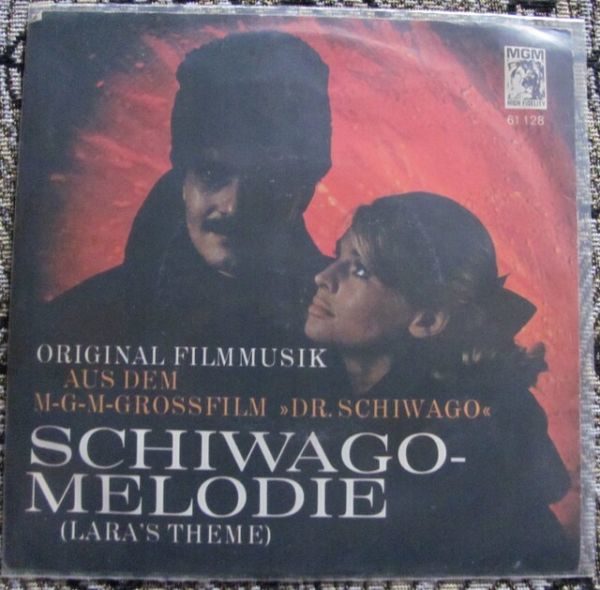 Maurice Jarre ‎– Schiwago-Melodie (Lara's Theme) 7"