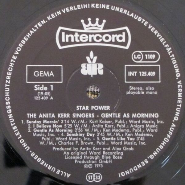 Anita Kerr Singers - Gentle As Morning
