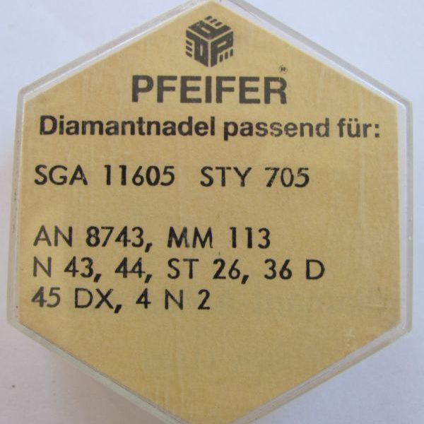 Игла алмазная Pfeifer SGA 11605 для Aiwa AF5050 AF-5050 5080 AF5080 AN8743