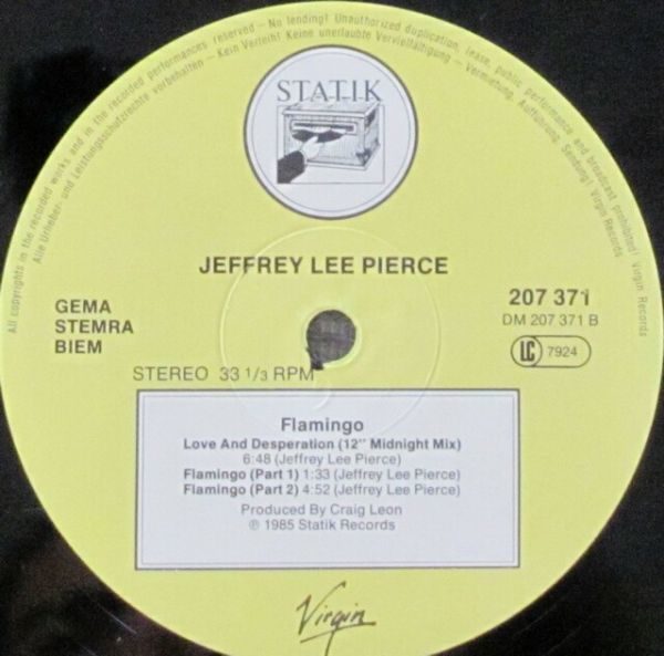 Jeffrey Lee Pierce - Flamingo