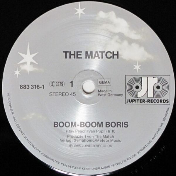 Match, The ‎- Boom-Boom Boris (The All Wimbledon Boy)