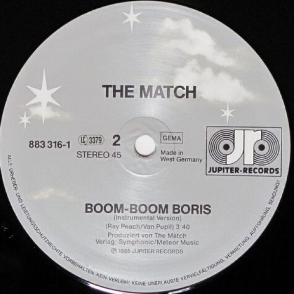 Match, The ‎- Boom-Boom Boris (The All Wimbledon Boy)