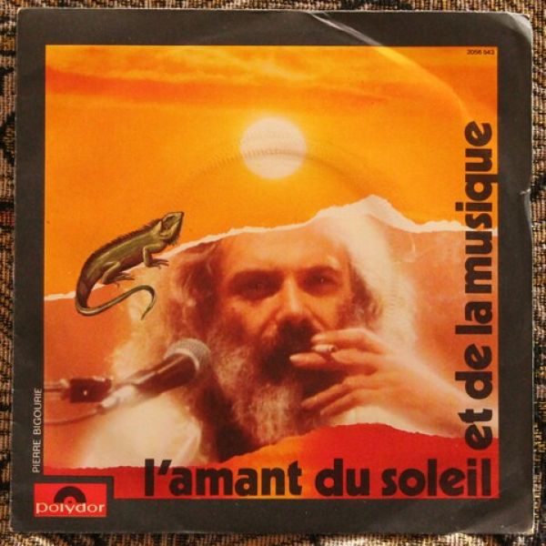 Georges Moustaki ‎– L'Amant Du Soleil Et De La Musique