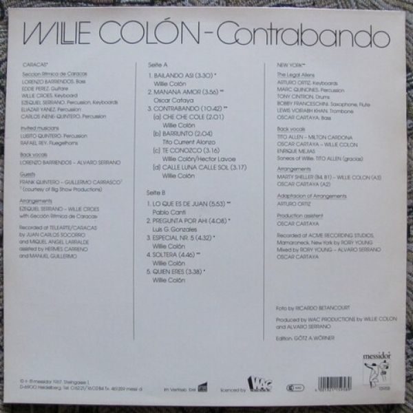 Willie Colon - Contrabando