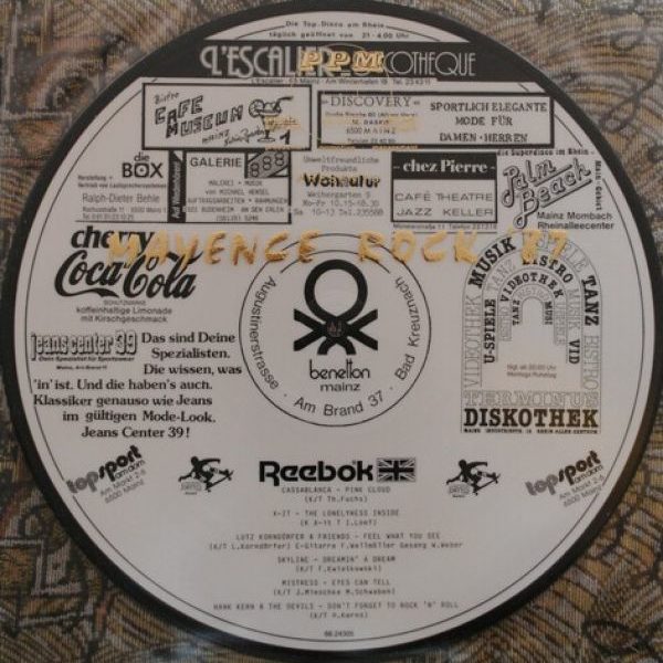 Various ‎– Mayence Rock '87  ( Picture Vinyl )